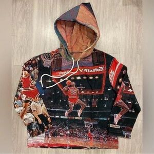 Lakers Kobe Michael Jordan Tapestry Hoodie Jacket Kobe Bryant LARGE & XL NEW